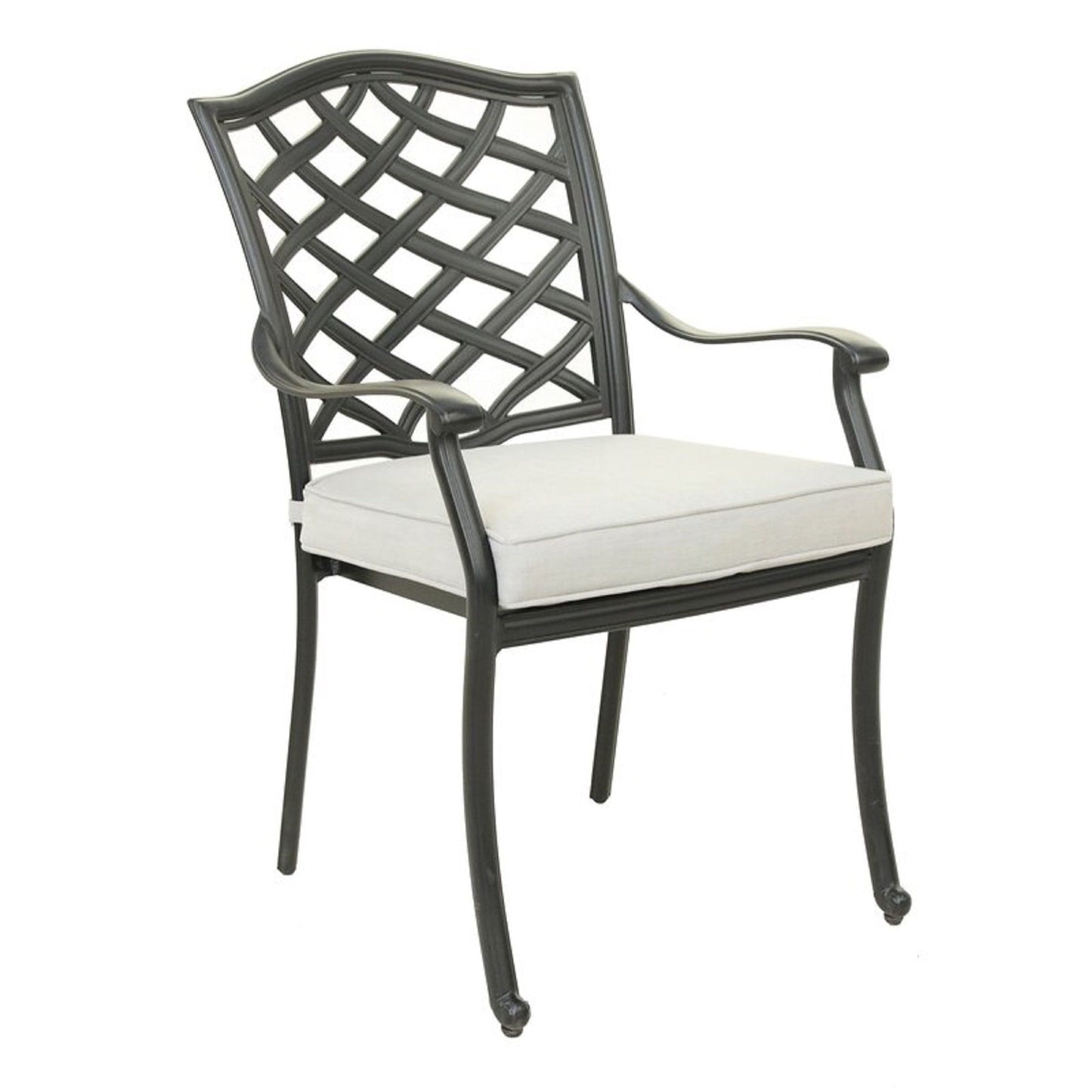 Dining Arm Chair (Set of 2) - Cast Silver