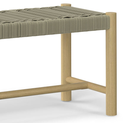 Dahlia - Outdoor Indoor Bench - Natural Taupe