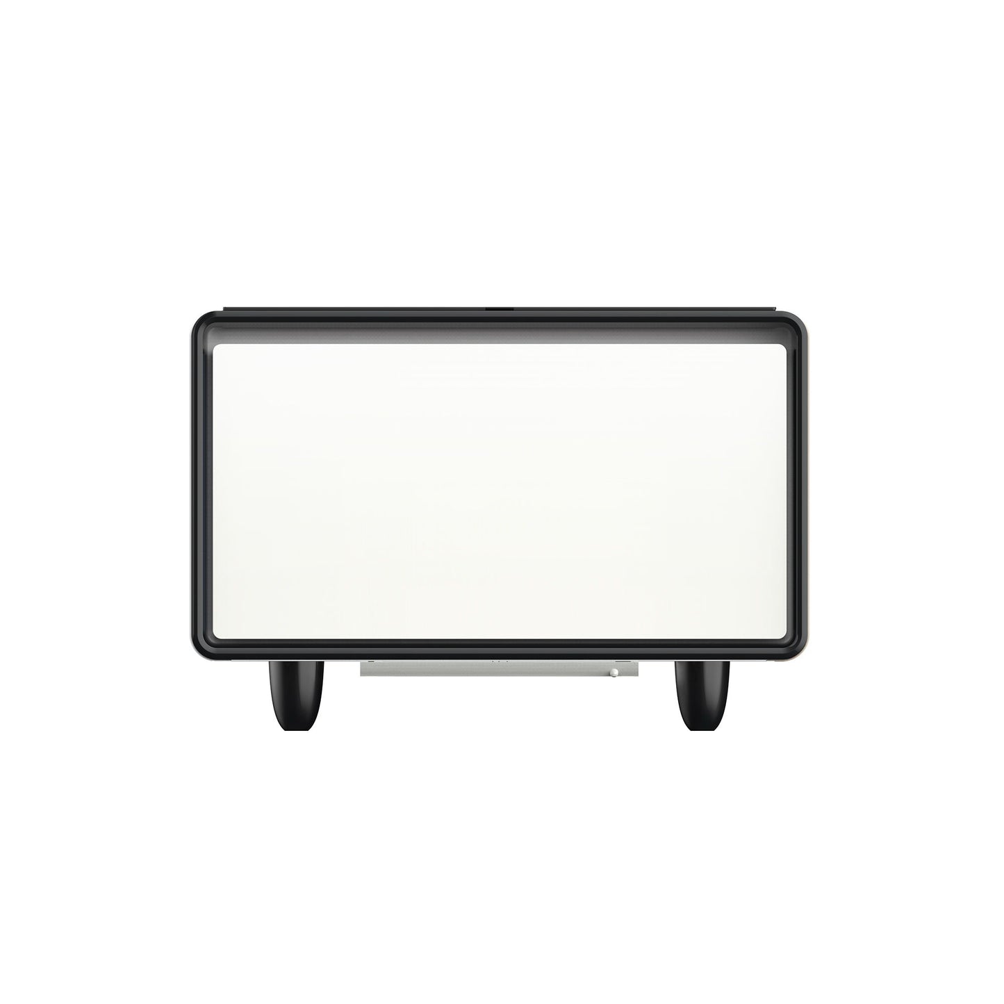 Modern Smart Side Table With Built-In Fridge, Wireless Charging, Temperature Control, Power Socket, USB Ports, Outlet Protection, Induction Light - White
