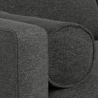 Morrison - Right Sectional Sofa - Charcoal Gray