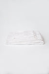 4 Piece King Microplush And Bamboo Flex Head Hypoallergenic Sheet Set - White