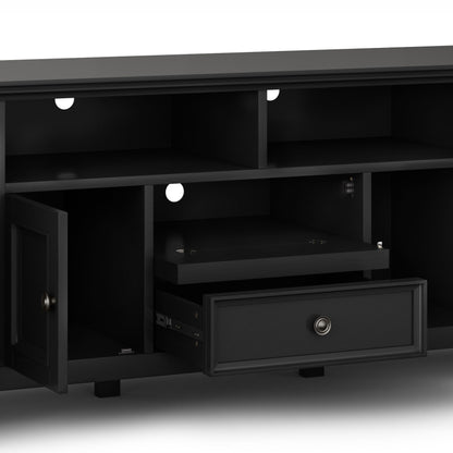 Amherst - Wide TV Media Stand - Black