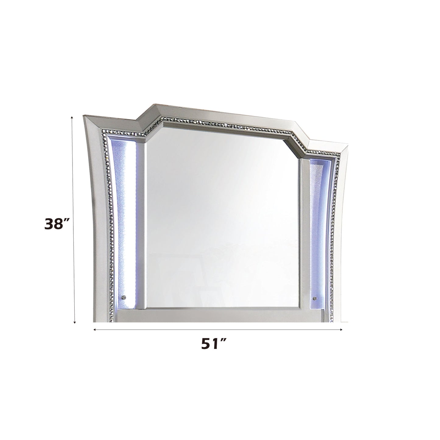 Kaitlyn - Mirror With LED - Champagne