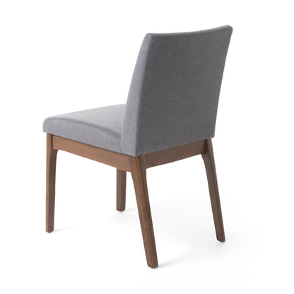 Tranquilly - Upholstered Dining Chair With Solid Wood Legs (Set of 2) - Dark Gray