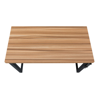 Computer Desk, Home Office, Standing, Adjustable, Laptop, Contemporary & Modern - Brown