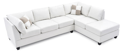 Malone - Sectional - White
