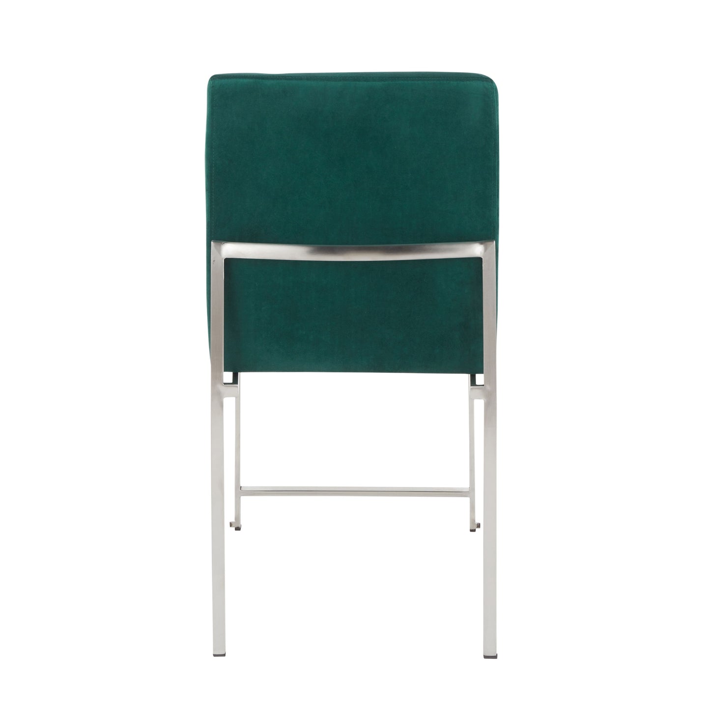 Fuji - Contemporary High Back Dining Chair (Set of 2) - Green