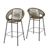 Ferrara - Outdoor Patio Barstool (Set of 2) - Green