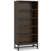Banting - Mid Century Open Shelf Bookcase - Walnut Brown