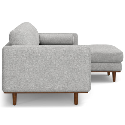 Morrison - Right Sectional Sofa - Mist Gray