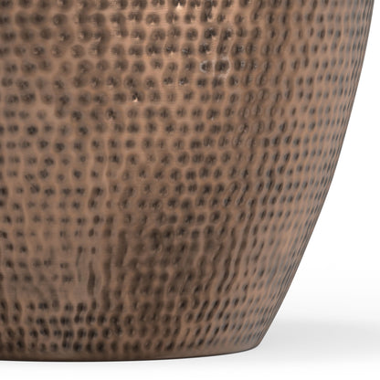 Preston - Metal Side Table - Antique Copper