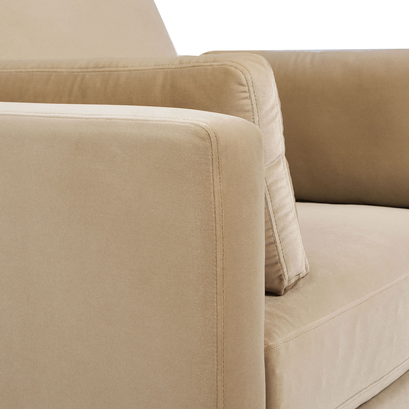 Knox - Modern Farmhouse Arm Chair - Fawn Brown