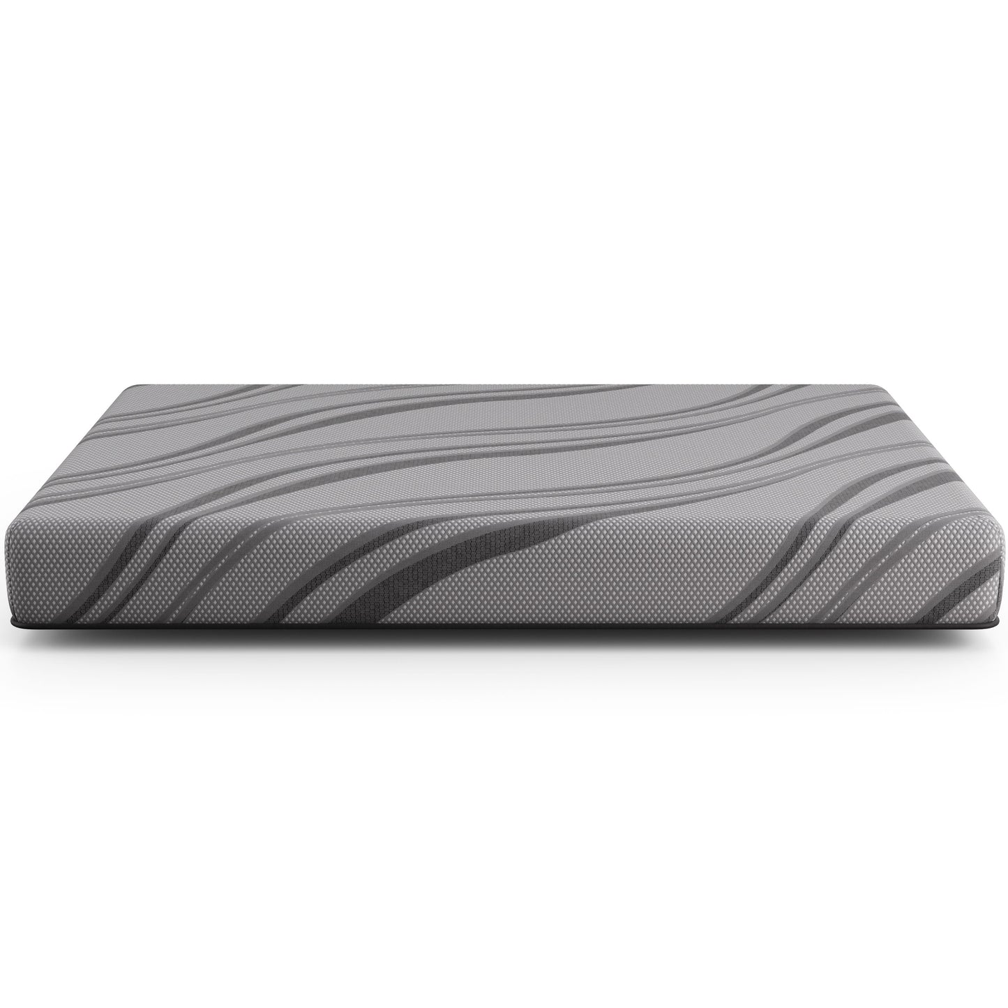 Bib Nl - 8" Full Pro Gel Foam - Firm - Dark Gray