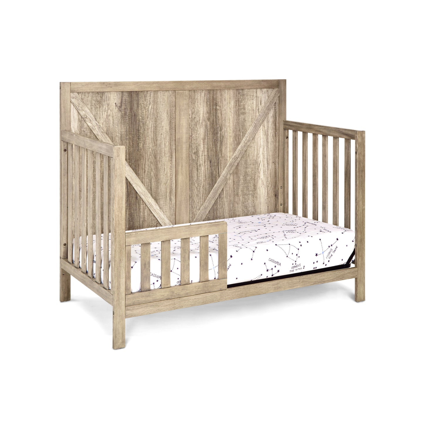 Barnside - Toddler Guard Rail - Vintage Chestnut