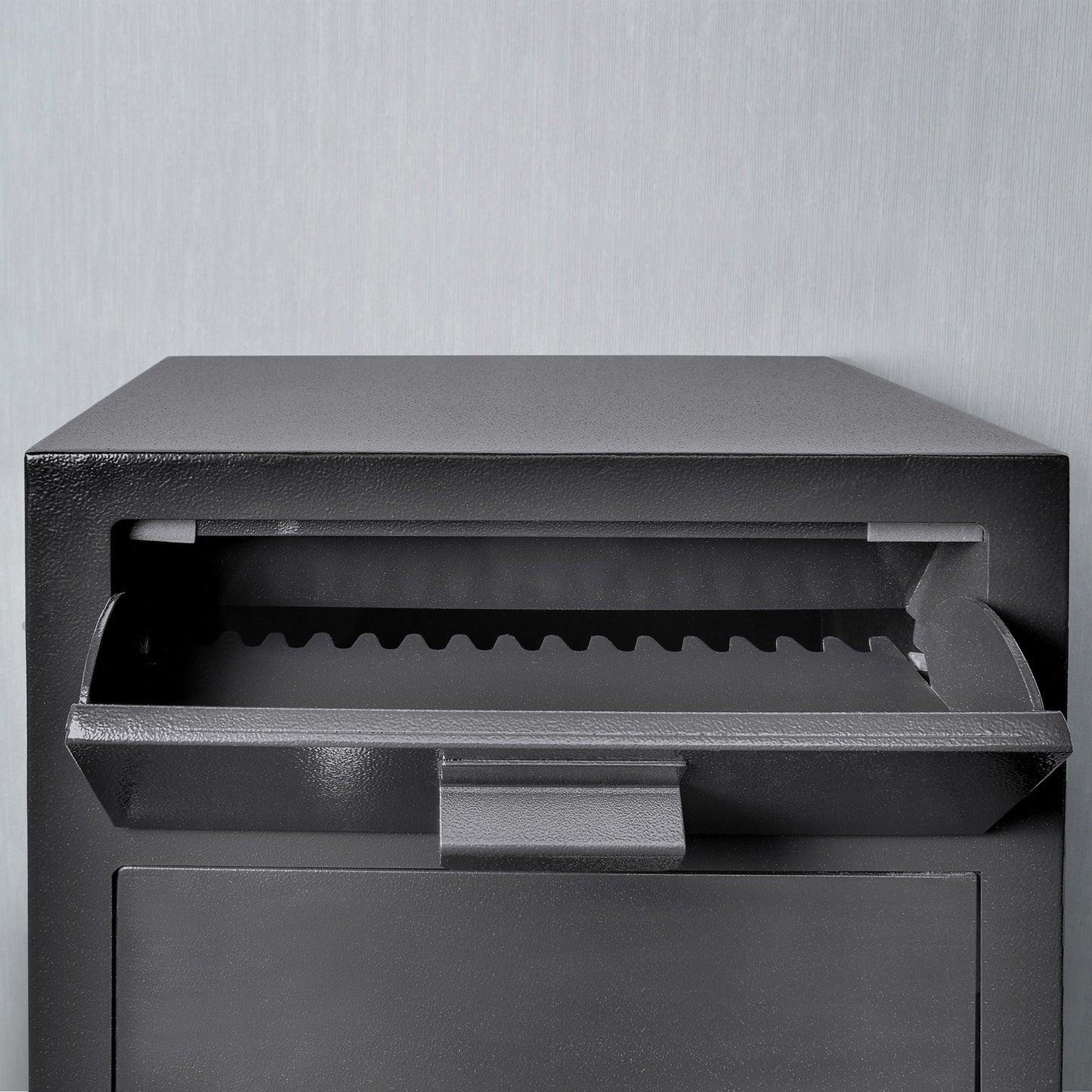 0 72 Cu Ft Keypad Depository Safe - Black