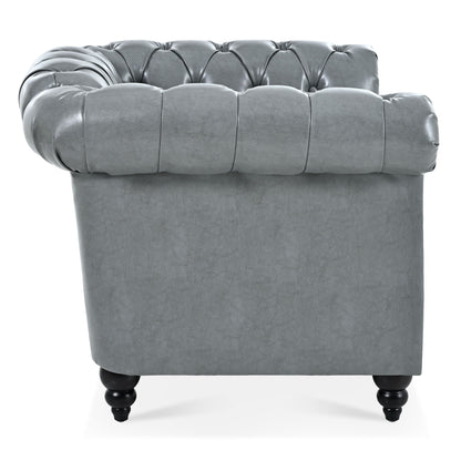 1 Seater Sofa For Living Room - Gray
