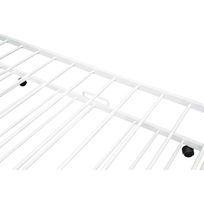 Twin Size House Bed & Trundle - White