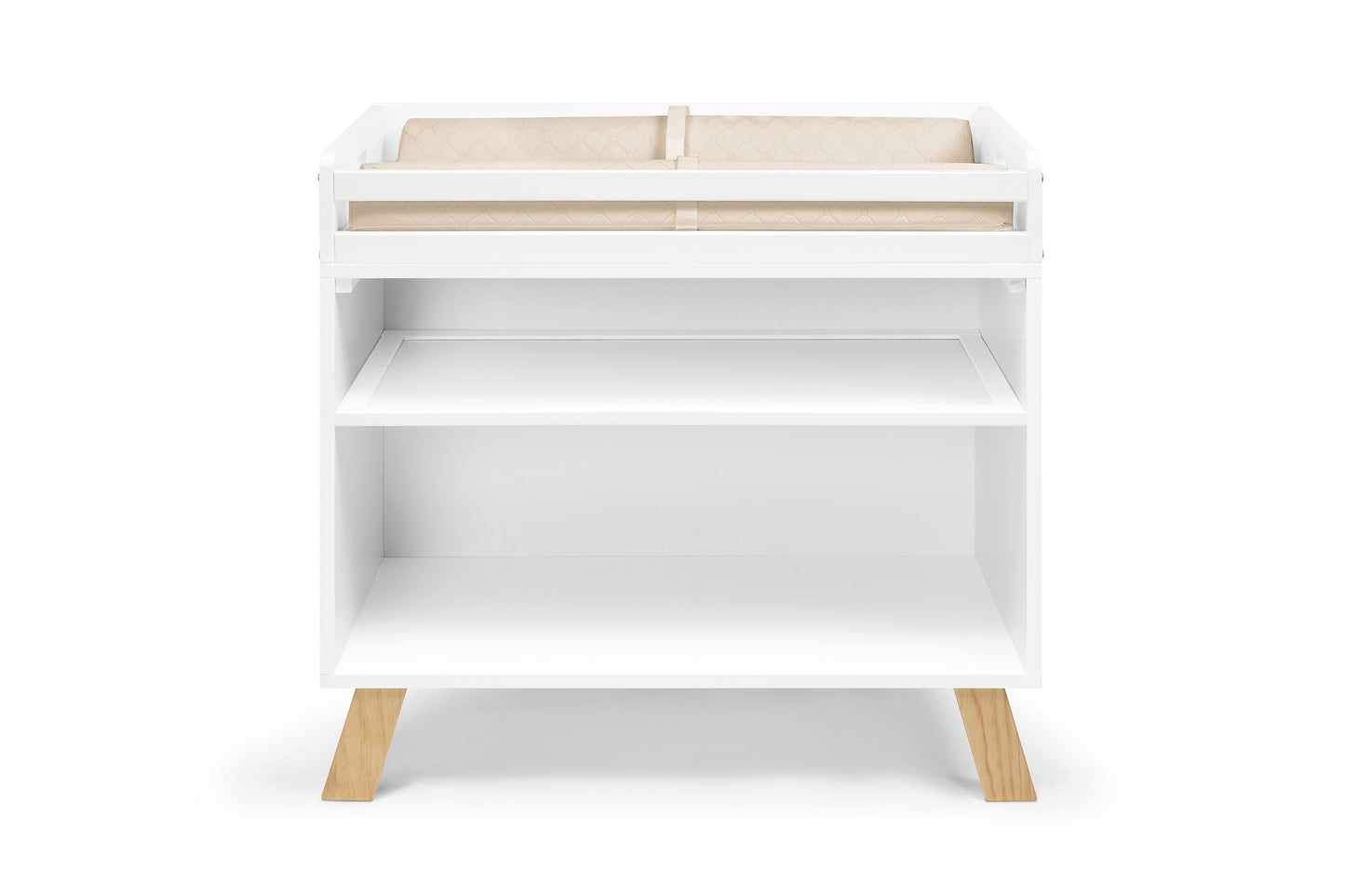 Livia - Multi Purpose Changing Table - White, Natural