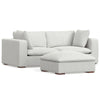 Jasmine - 2 Seater Sofa And Ottoman - Gray