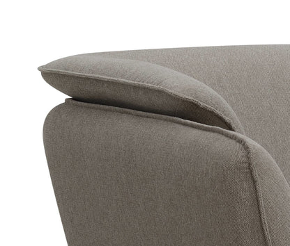 Nayeli - Brown Loveseat - Brown