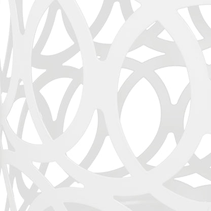 Outdoor Metal (Set of 2) End Table - White
