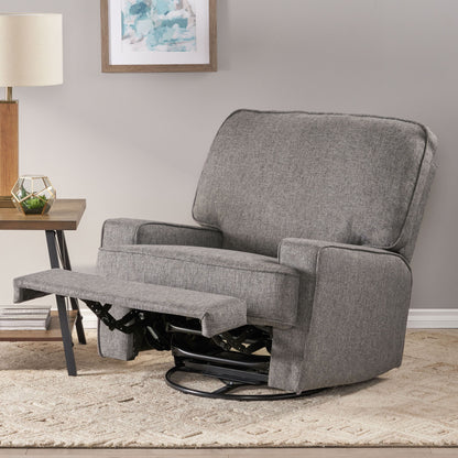 Wide Manual Standard Recliner - Charcoal