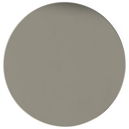 Curtis - Metal Cylinder Accent Table - Ombre Black / Silver