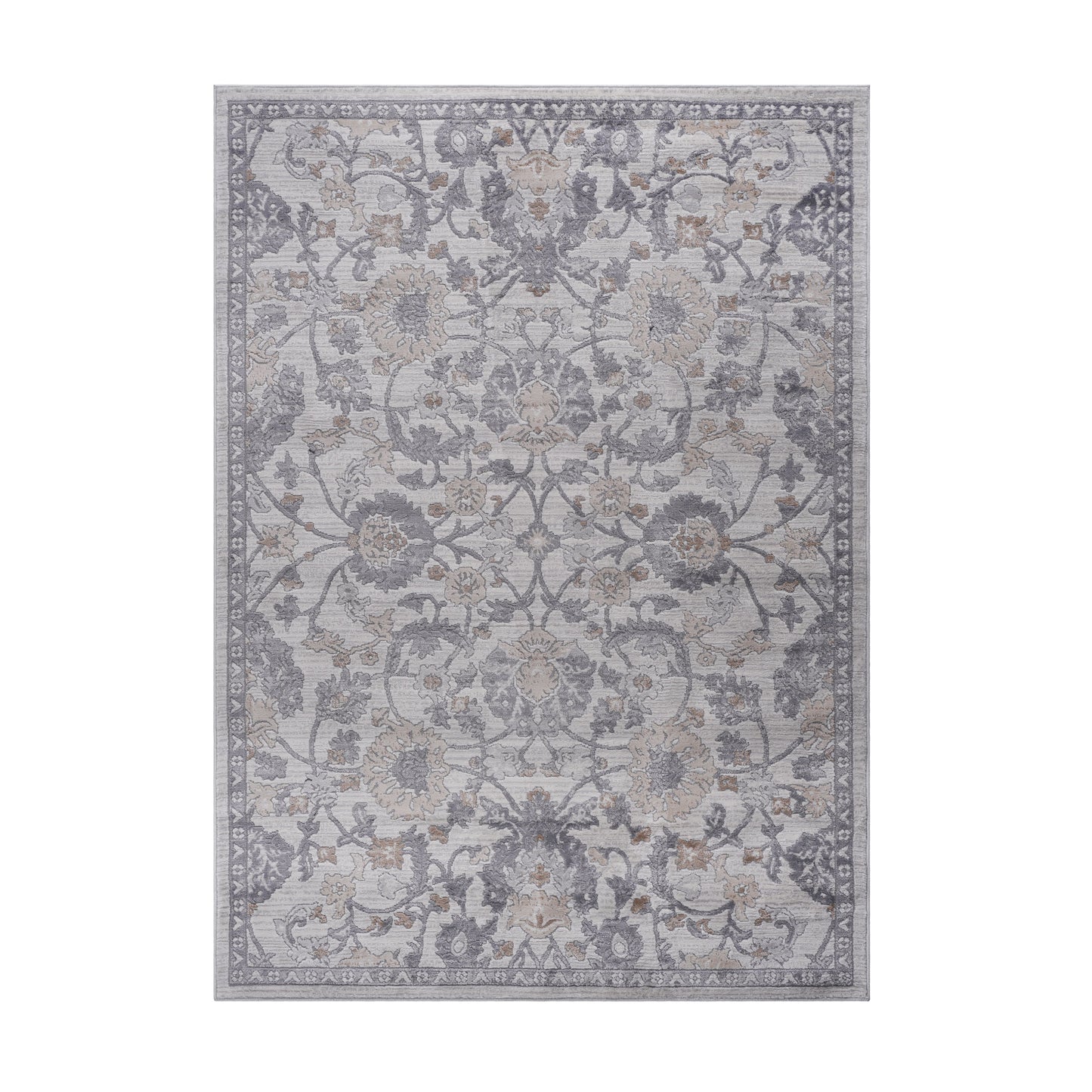 Marfi - 8' X 10' Oriental Area Rug - Sand / Ivory