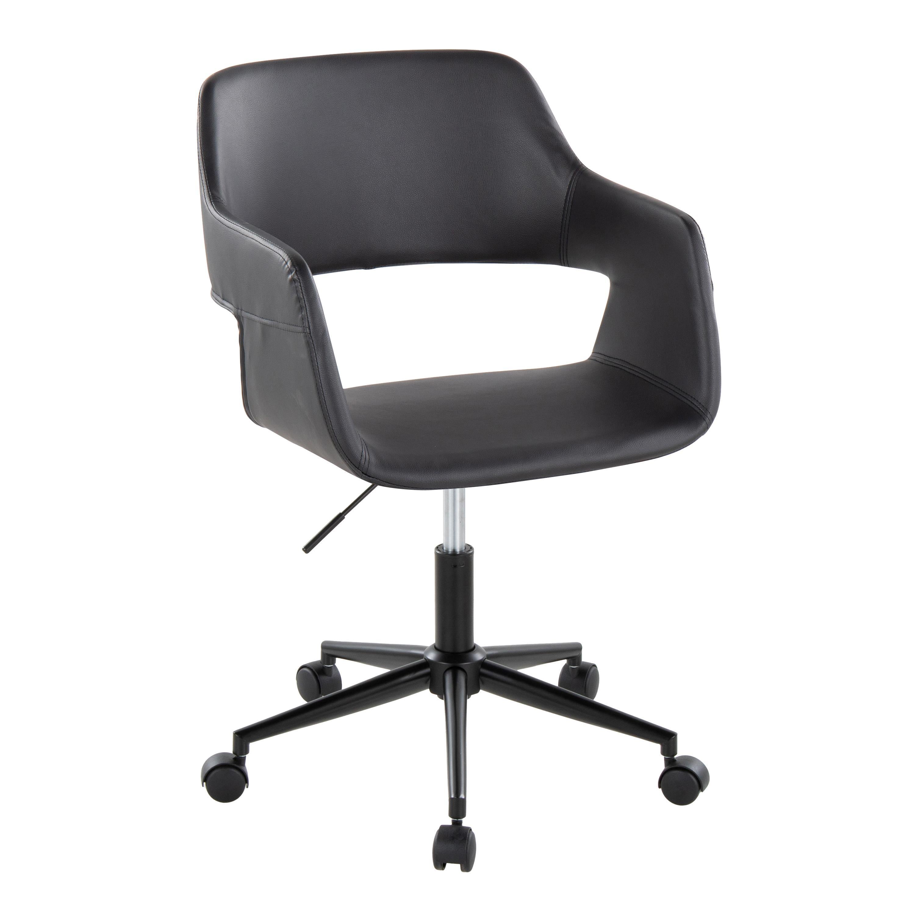 Margarite - Contemporary Task Chair - Black