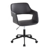 Margarite - Contemporary Task Chair - Black