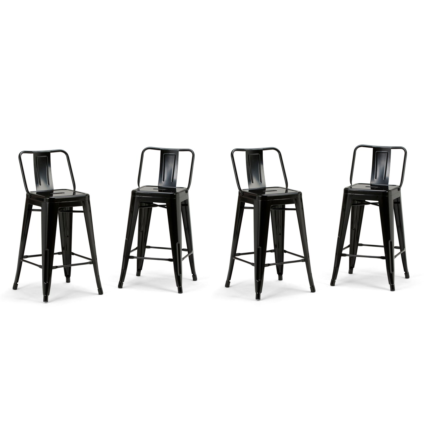 Rayne - Counter Height Stool (Set of 4) - Black