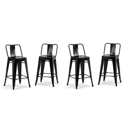 Rayne - Counter Height Stool (Set of 4) - Black