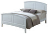 Full Bed - White