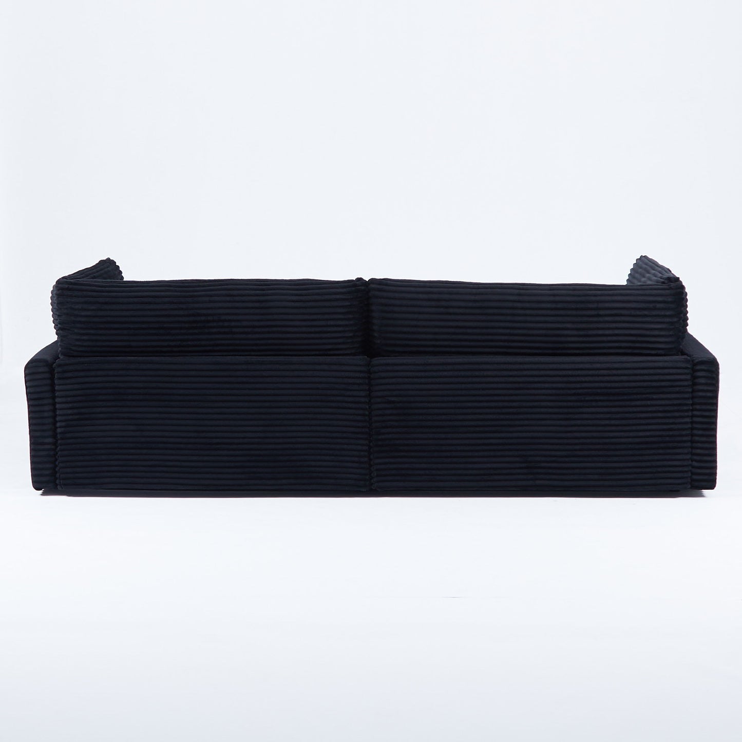 2 Throw Pillows, Four Backrests, Opening Up A New Style For The Living Room's Casual Area - Black