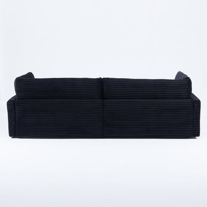 2 Throw Pillows, Four Backrests, Opening Up A New Style For The Living Room's Casual Area - Black
