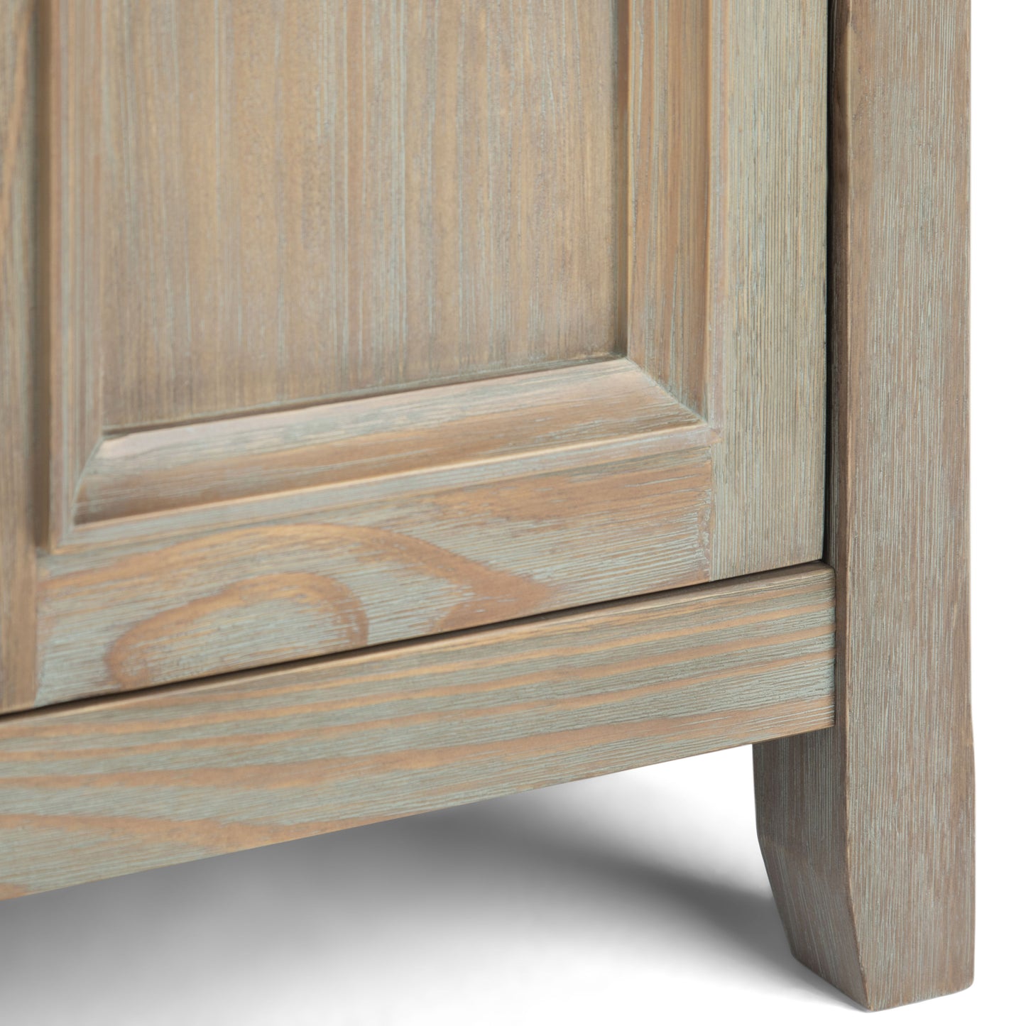 Amherst - Wide TV Media Stand - Distressed Gray