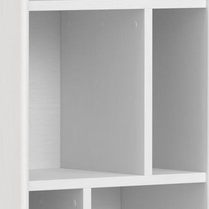 Draper - Mid Century Bookcase And Storage Unit - White