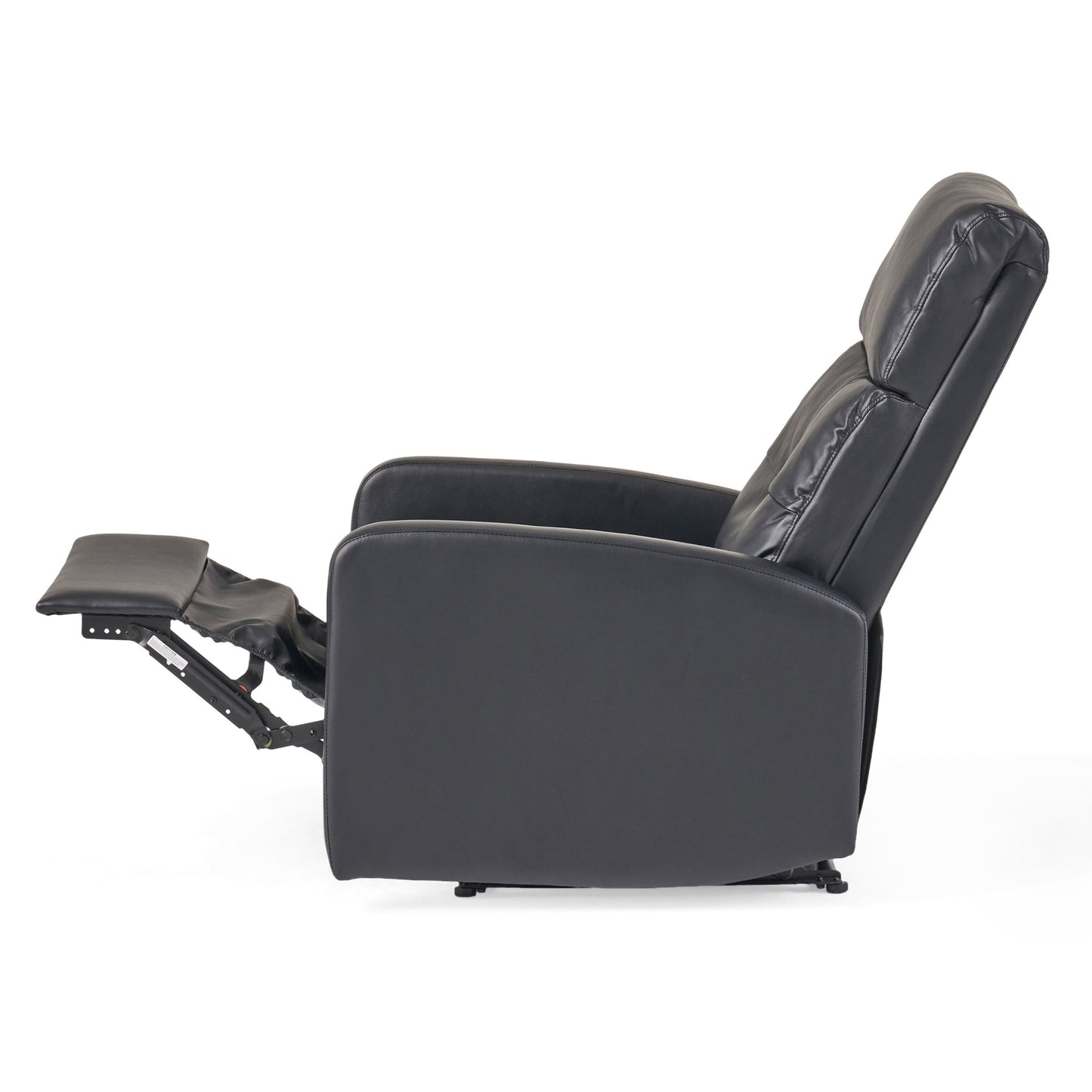 Wide Manual Standard Recliner - Black