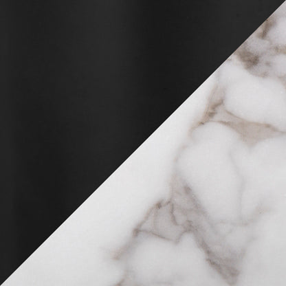 Pebble - Modern Table - Black / White