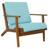 Connor - Lounge Chair - Sky Blue