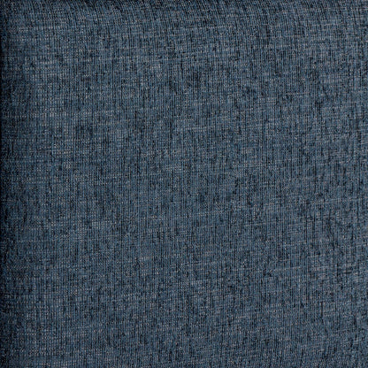 King Size Squares Upholstered Platform Bed - Navy Blue Denim