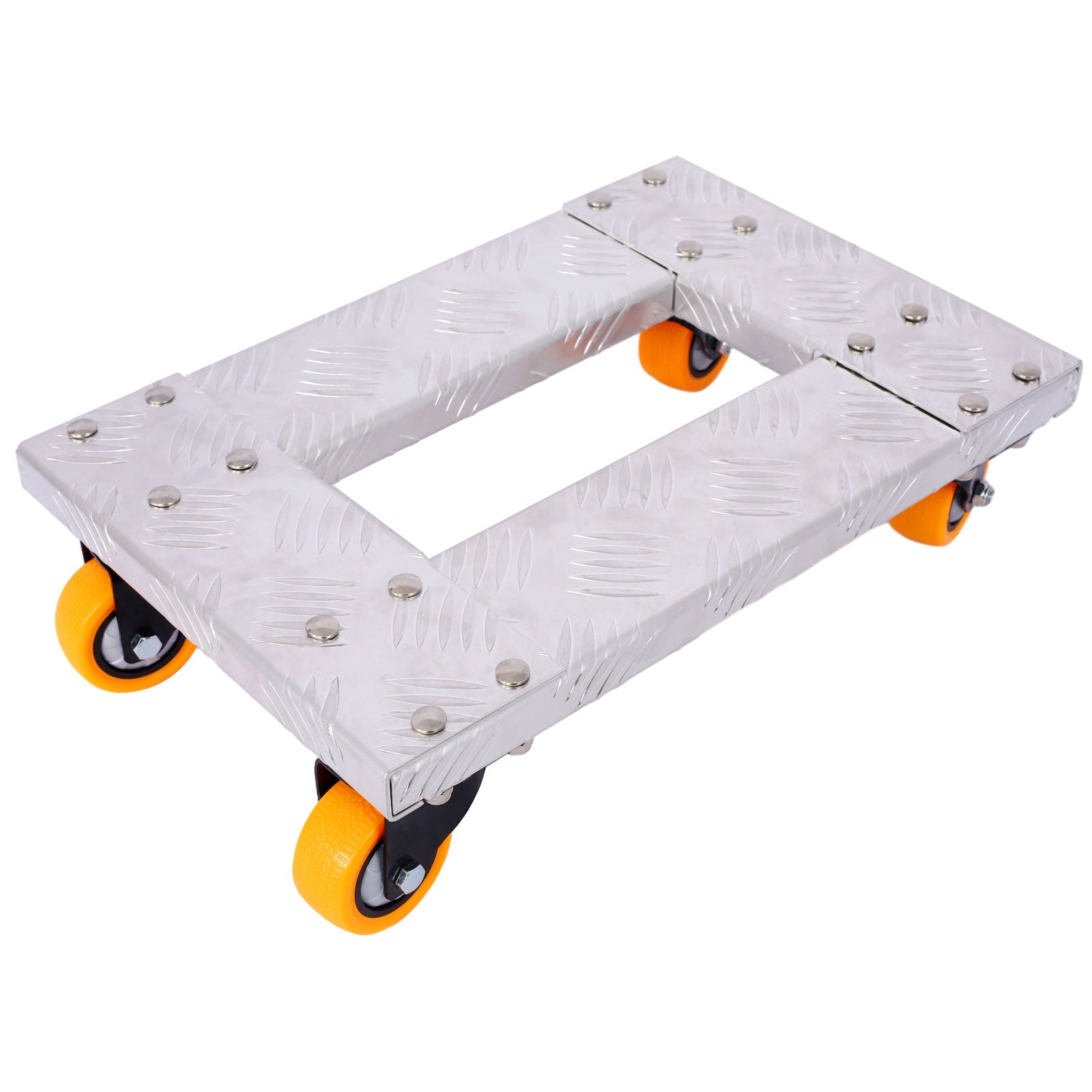 Movers Dolly Heavy Duty Furniture Dolly Trolley, Aluminum Frame With 3