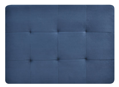 Stylish Contemporary Ottoman - Navy Blue