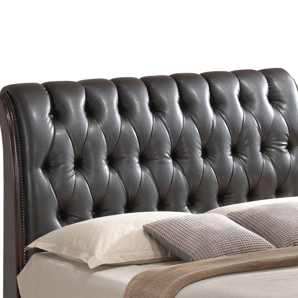 Queen Storage Bed - Cappuccino