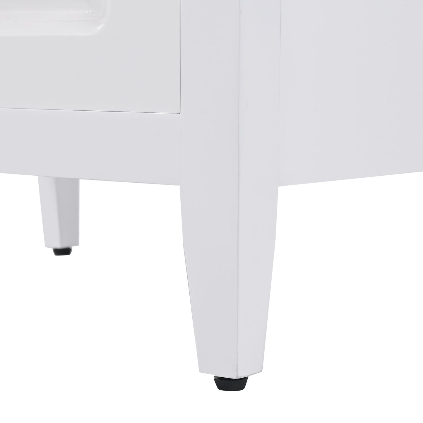 Modern 20.3" Bathroom Vanity With Sink, Functional Drawer, Soft Closing Door - White
