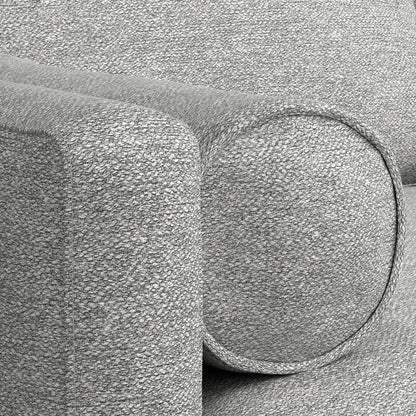 Morrison - Left Sectional Sofa - Mist Gray