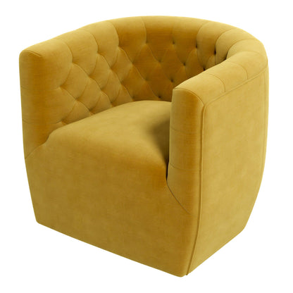 Delaney - Swivel Chair - Gold