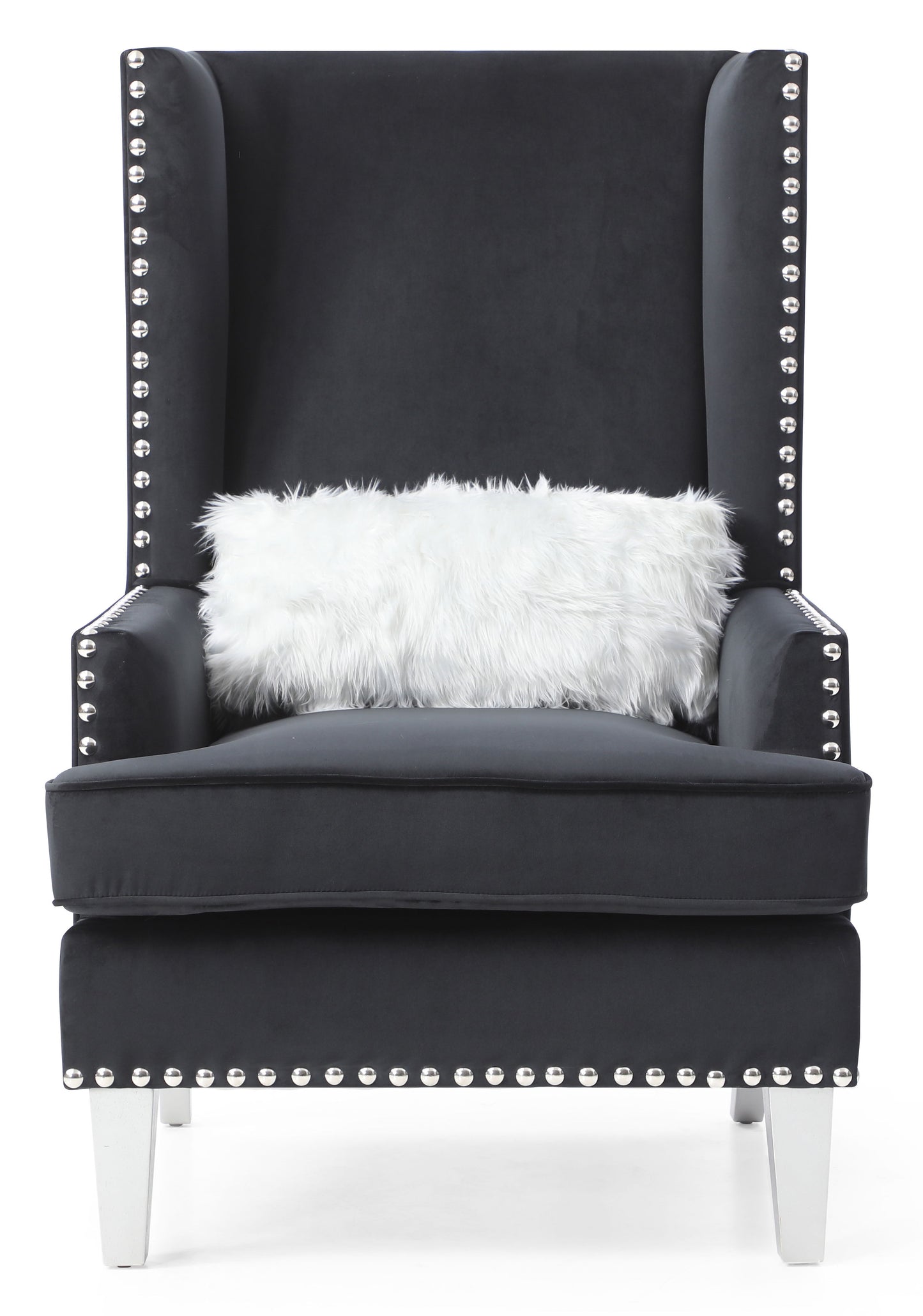 Elegant Traditional Accent Chair - Black