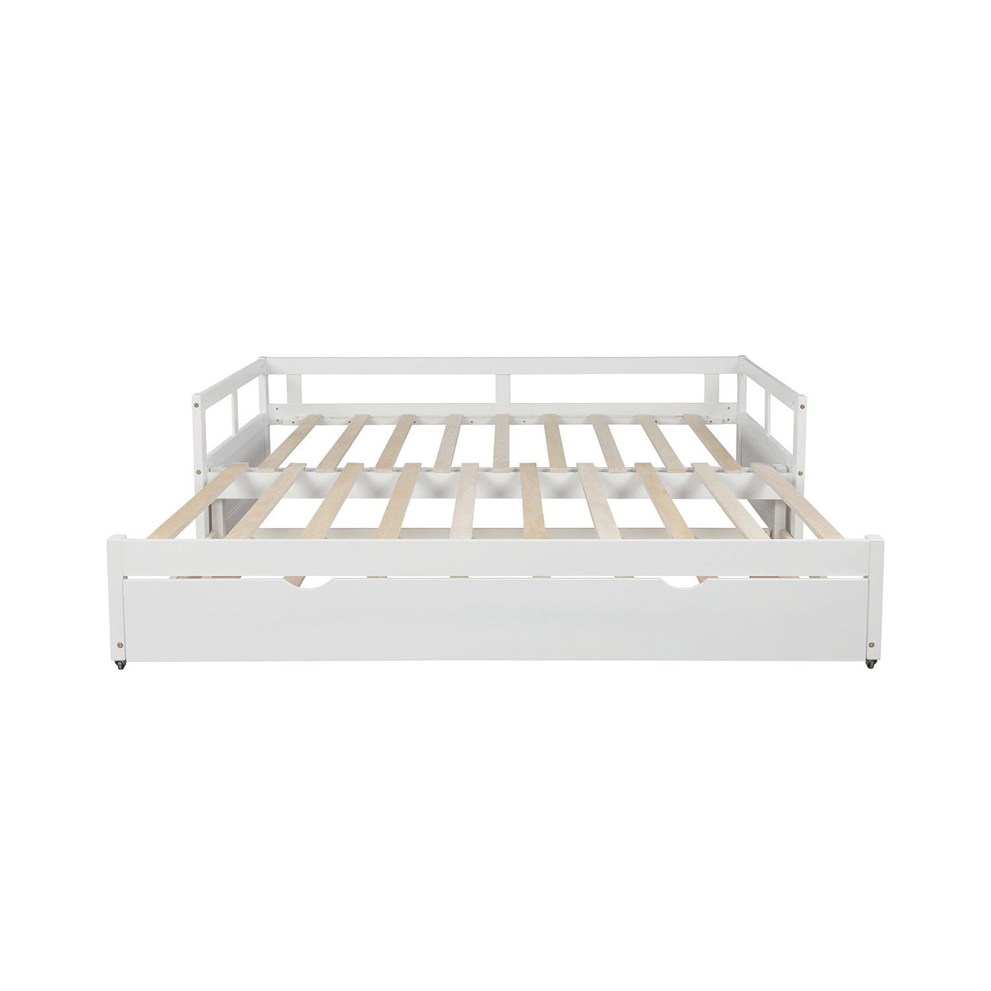 Extending Daybed With Trundle, Daybed With Trundle - White