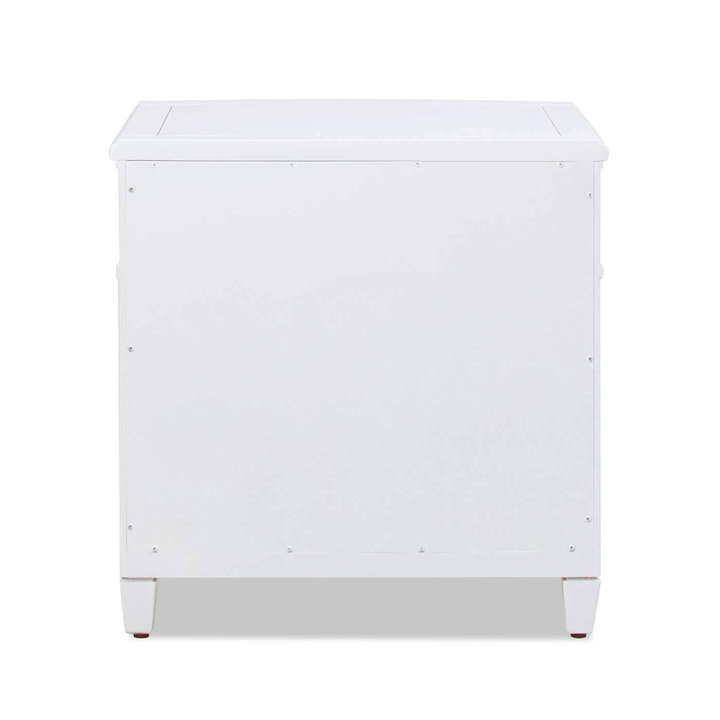 Dauphin - 3 Drawer Accent End Table - Gray Cashmere